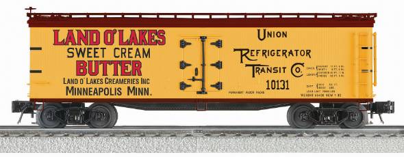 Lionel 6-22292 O Scale Land O‘ Lakes Wood-Sided Reefer LN/Box