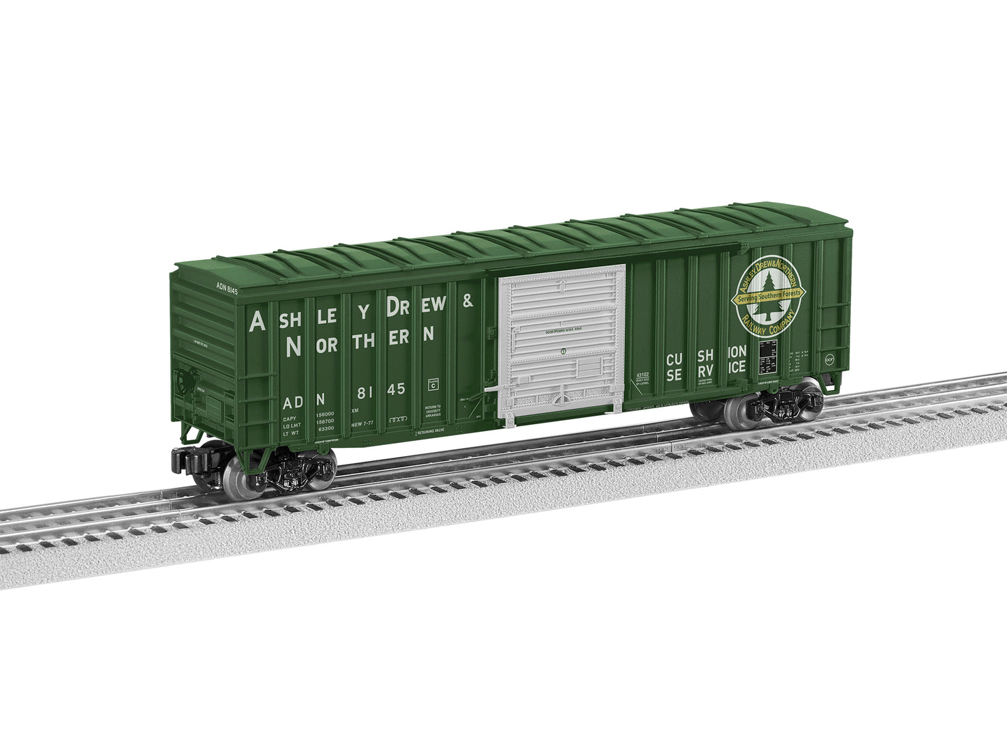 Lionel 2243102 O Ashley Drew & Northern Standard Modern Boxcar #8145