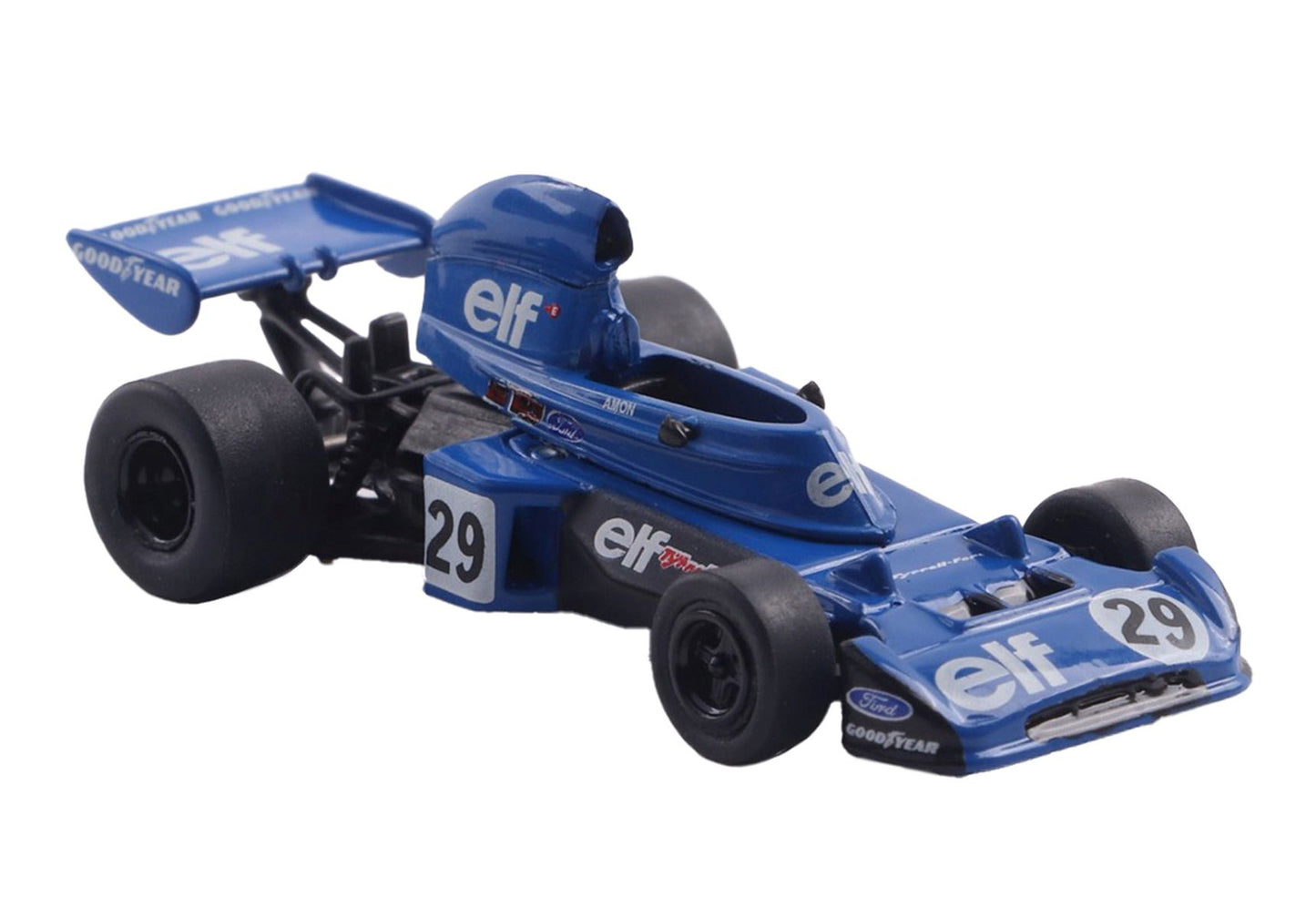 Brekina Automodelle 22867 HO #29 Chris Amon 1970s Tyrrell 005 Race Car