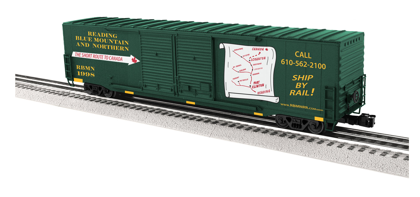 Lionel 2326160 O Reading Blue Mountain & Northern 60' Boxcar #1998