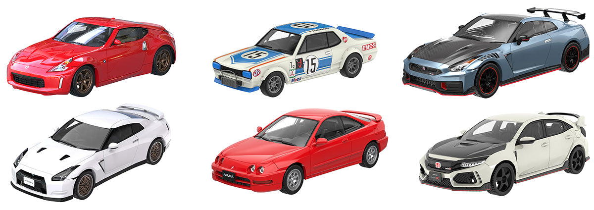Greenlight Collectibles 235110-CASE 1:64 Tokyo Torque Series 10 (Set of 6)
