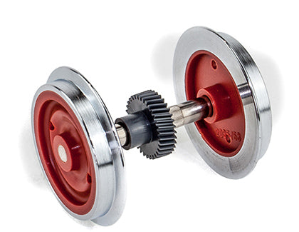 Marklin E126580 LGB Steam Locomotive Full Red Wheel Set