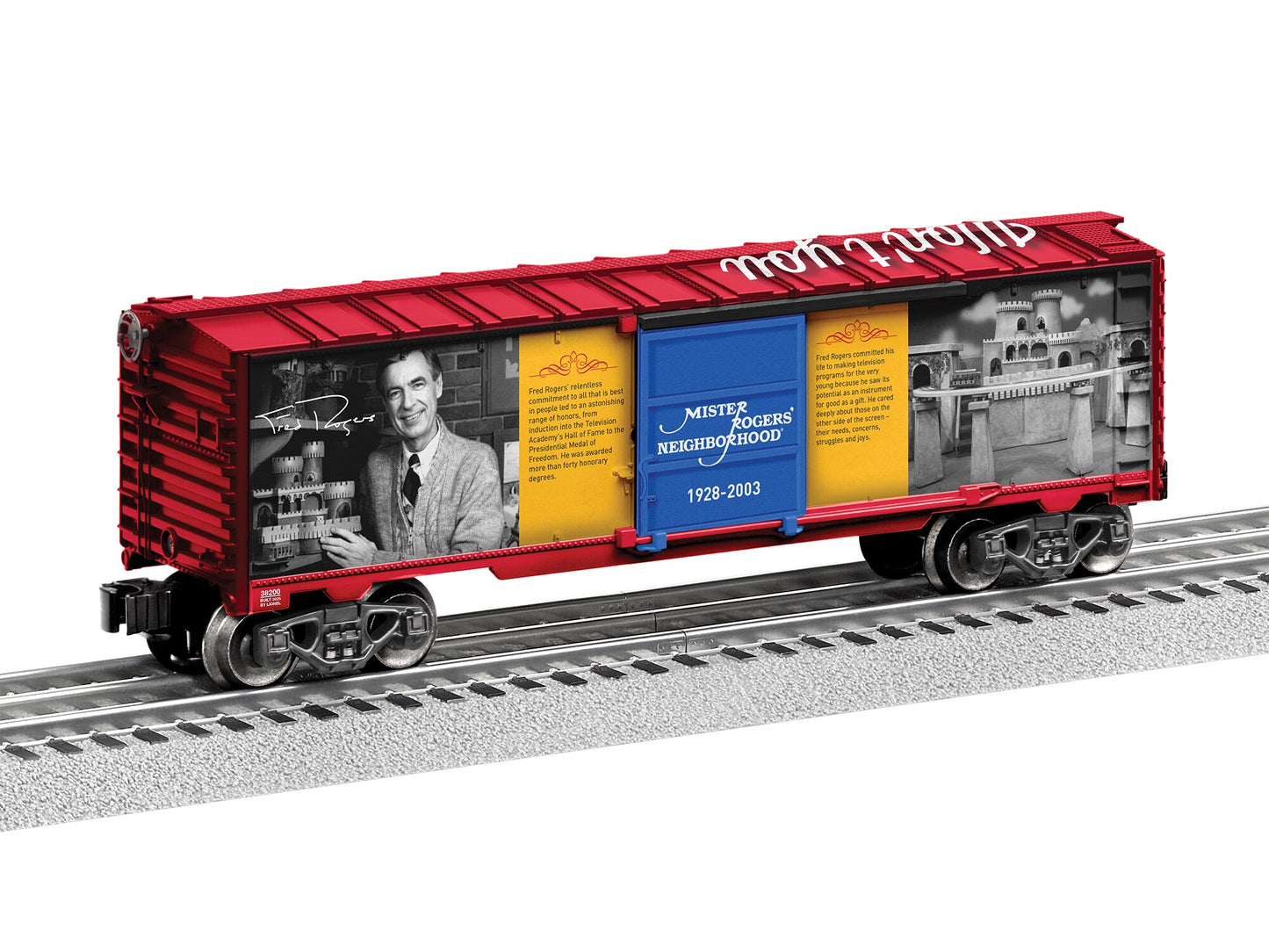 Lionel 2538200 O Mister Rogers "Behind the Scenes" Boxcar