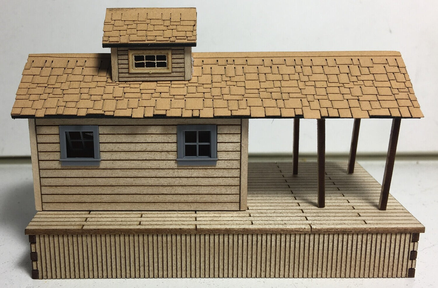 Motrak Models 83303 HO Adamsville Depot Laser-Cut Wood Kit