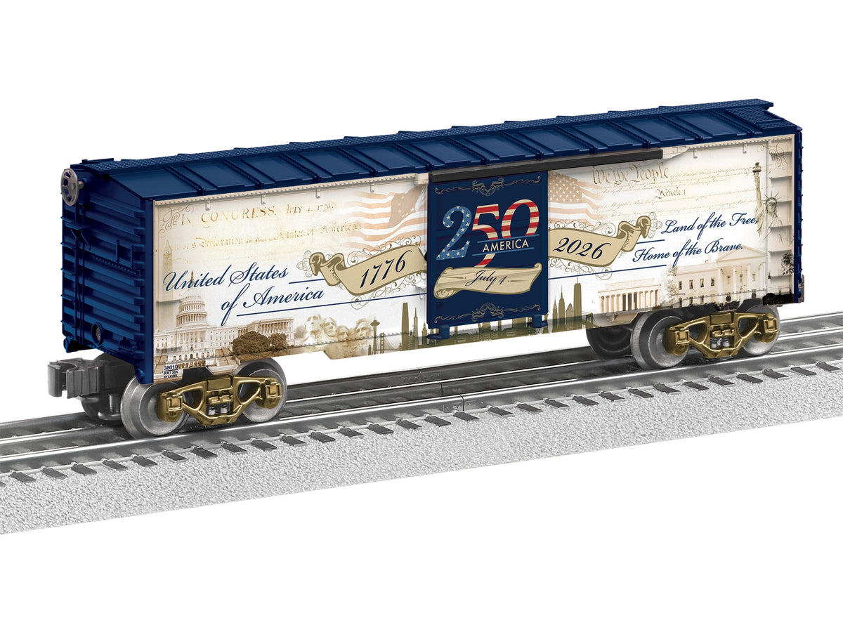 Lionel 2638010 O America 250th Boxcar