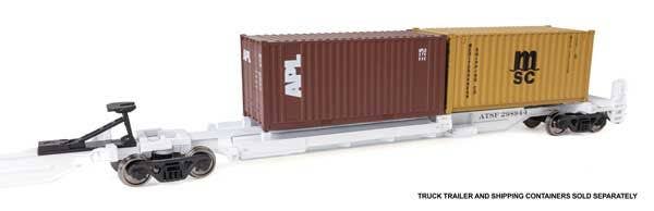 Walthers 910-5262 HO SF 263' Five-Unit All-Purpose 48' Spine Car RTR #298944