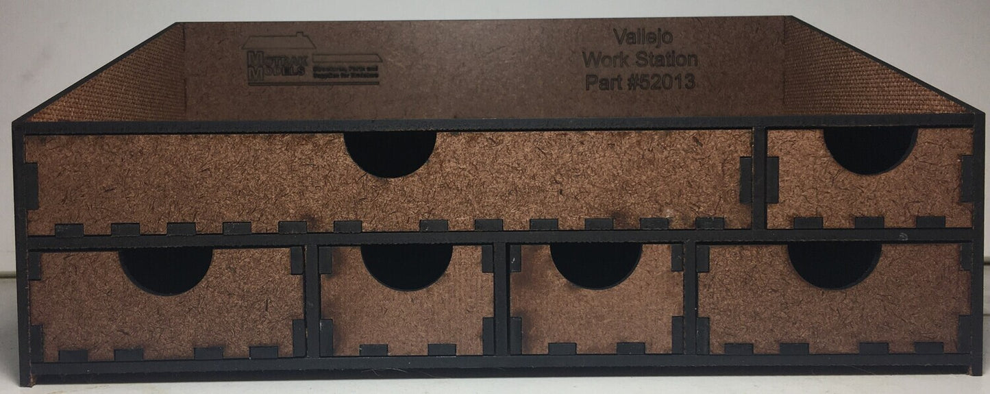 Motrak Models 52013 O Vallejo Work Station Building Kit
