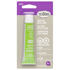 Testors 281221 Metal and Wood Cement 5/8 oz. Bottle