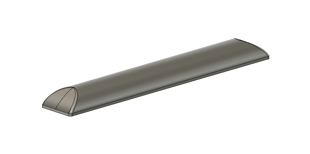 CMR Products 415-1117 HO Undecorated Rounded PTC (Pack of 3)