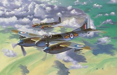 Trumpeter 02894 1:48 De Havilland Hornet F.3 Fighter Military Aircraft Plane Kit