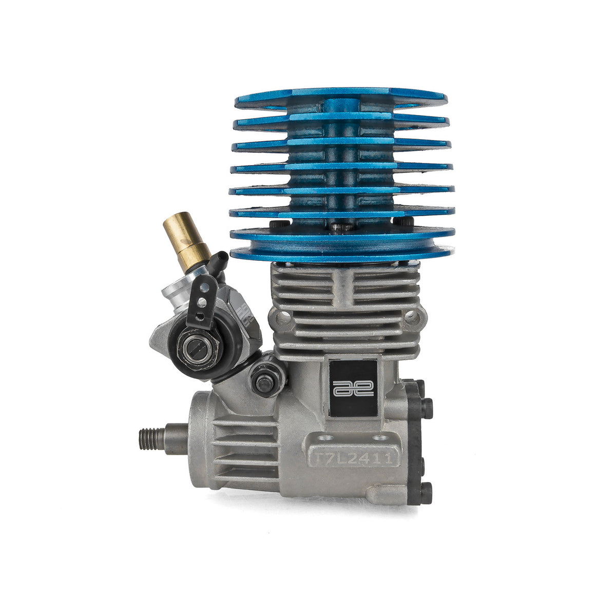 Team Associated 29029 1:10 15S Engine with Rotary Carb and Side Exhaust