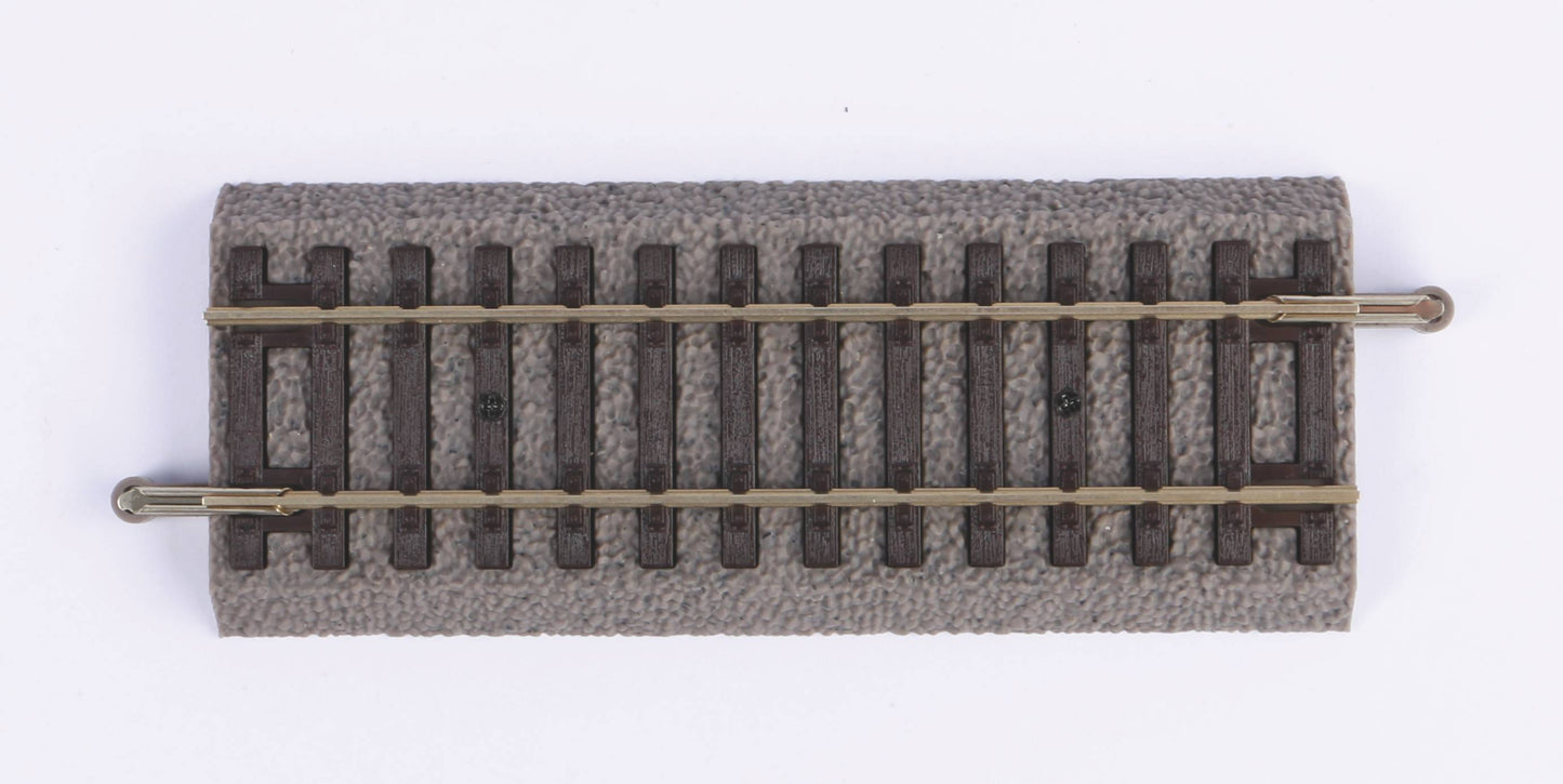 Piko 55404 HO 4.2" Straight A-Track Section with Roadbed
