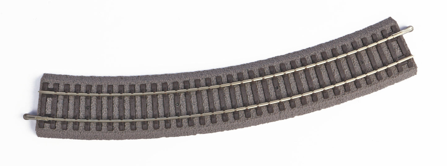 Piko 55413 HO R3 30 Degree Curved A-Track Section with Roadbed