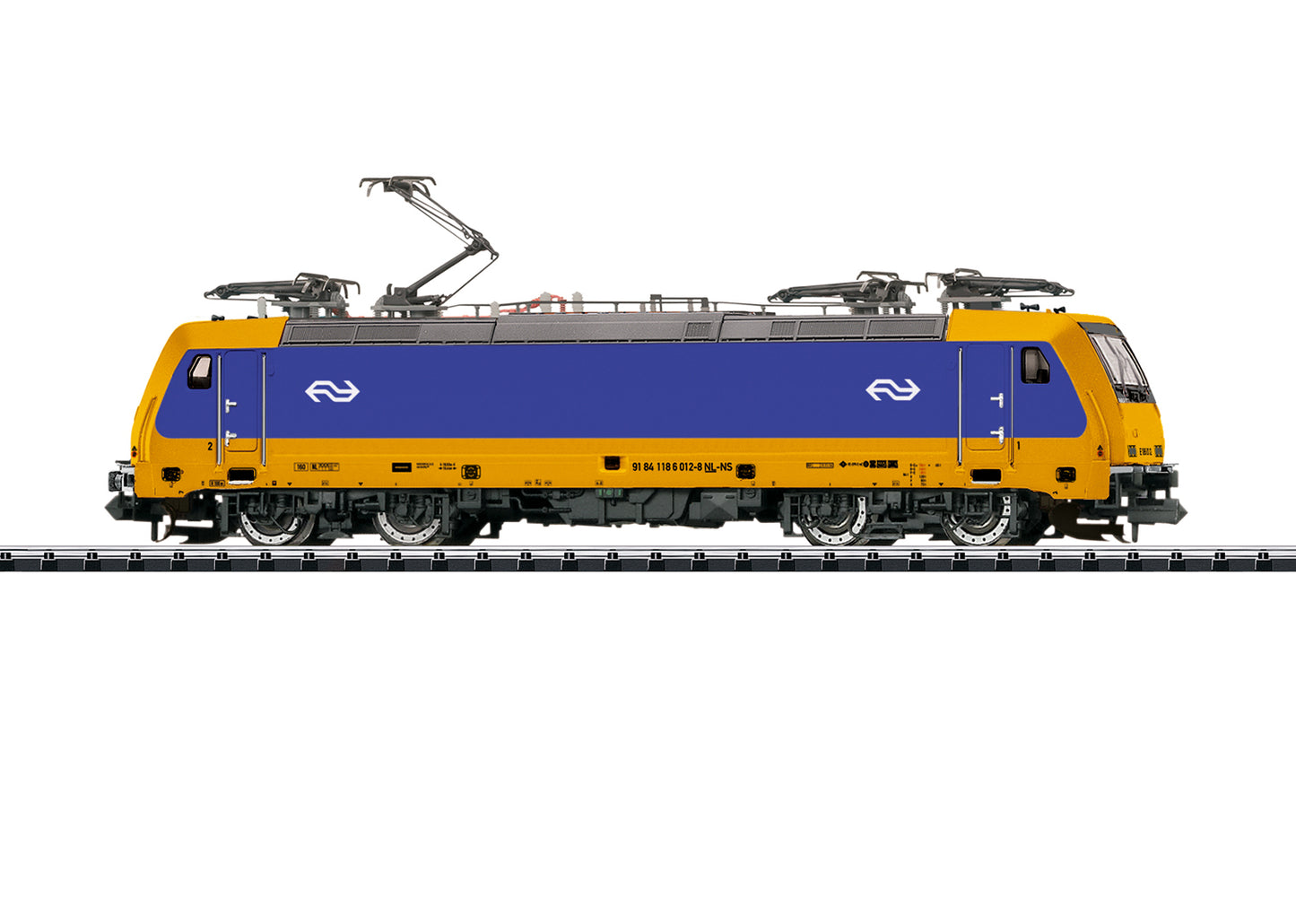 Minitrix 16875 N Dutch Railways Class E 186 Electric Locomotive with DCC/Sound