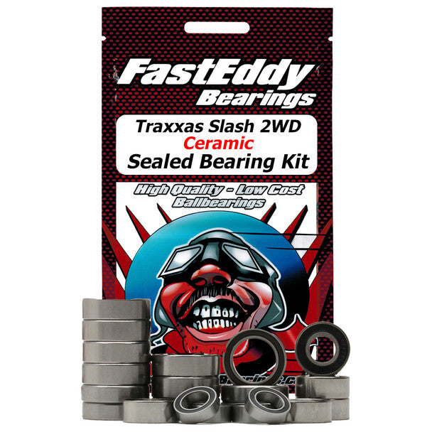 FastEddy TFE448 Traxxas Slash 2WD Ceramic Sealed Bearing Kit