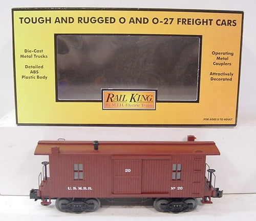 MTH 30-7792 O Gauge Union Army Caboose #20 LN/Box