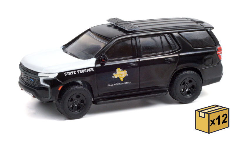 Greenlight Collectibles 30235-CASE 1:64 2021 Chevy Tahoe PPV (Pack of 12)