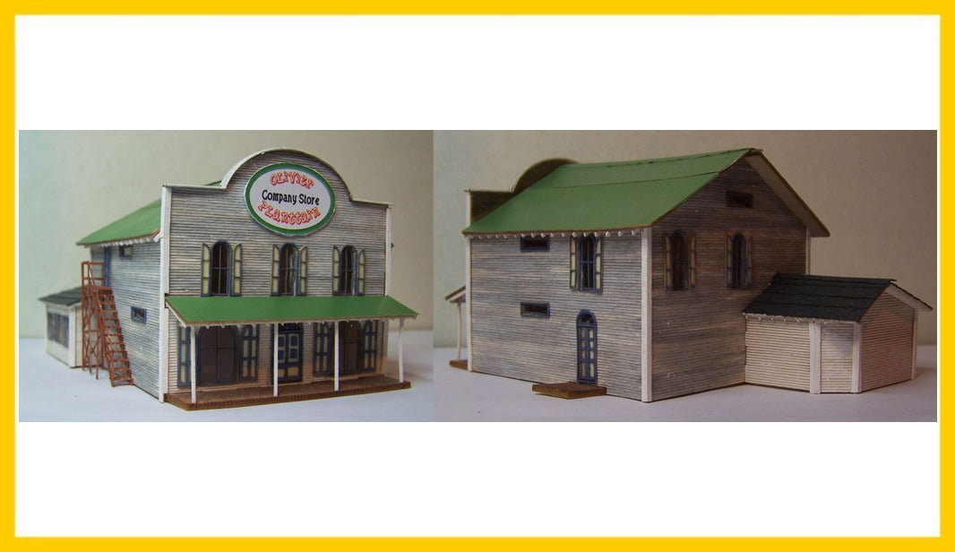 RS Laser Kits 3029-B N Plantation Store Building Kit