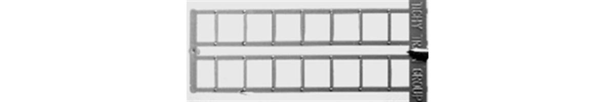 Tichy 3033 HO Scale Freight Car Ladder Assorted Set (Set of 24)