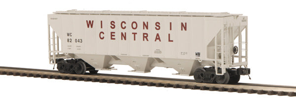 MTH 20-97224 O Wisconsin Central PS-2CD High-Sided Hopper Car #82043