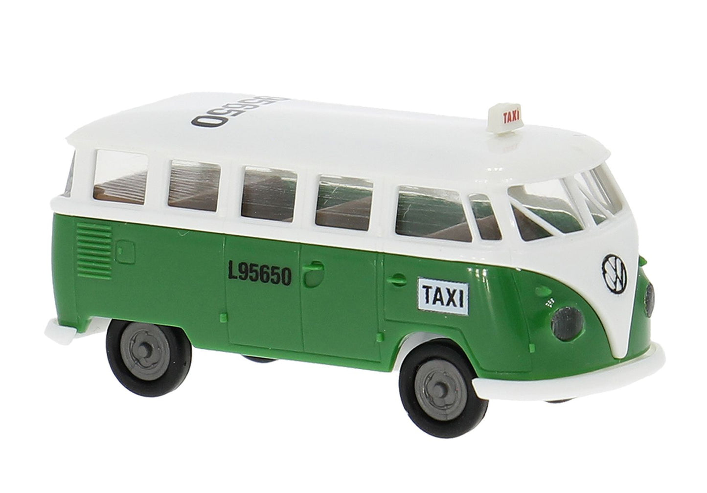Brekina Automodelle 31856 HO Taxi 1960-1963 Volkswagen Samba T1b Passenger Van