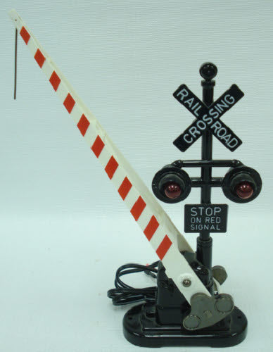 MTH 30-1073 O Gauge Highway Flasher/ Crossing Gate #262 LN/Box