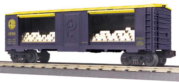 MTH 30-74528 Alaska 40' Window Mint Boxcar w/Gold NIB