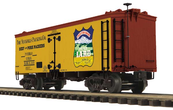 MTH 20-94352 Nuckolls Packing 36' Woodsided Reefer Car LN/Box