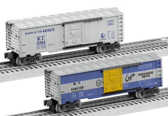 Lionel 6-27710 O Gauge Variation Boxcar #6464 (Set of 2) NIB