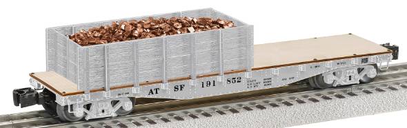 Lionel 6-27706 O Gauge Santa Fe Idler Flatcar with Load #3191852
