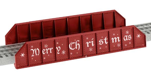 Lionel 6-16836 O Scale Christmas Girder Bridge NIB
