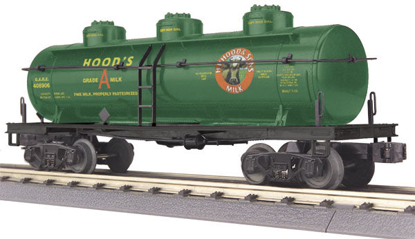 MTH 30-73205 O Gauge Hoods Dairy 3-Dome Tank Car LN/Box