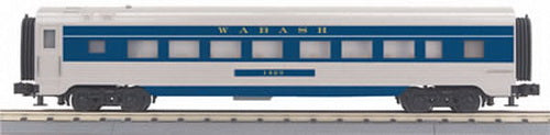 MTH 30-67164 Wabash 60' Streamlined ABS Coach Car LN/Box