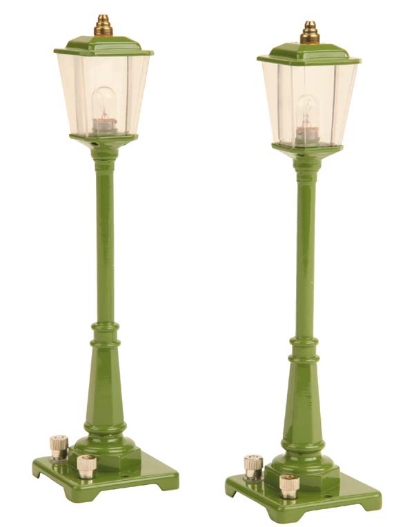 MTH 11-90014 Green No. 56 Gas Lamp Set LN/Box