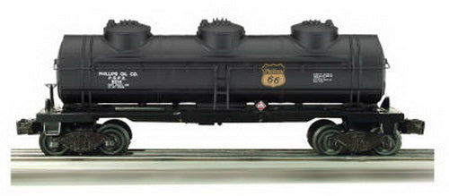 Williams 47109 O Phillips 66 3-Dome Tank Car NIB