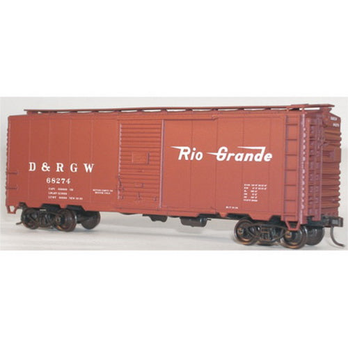 Accurail 3539 HO Denver & Rio Grande Western AAR 40'Single-Door Steel Boxcar Kit