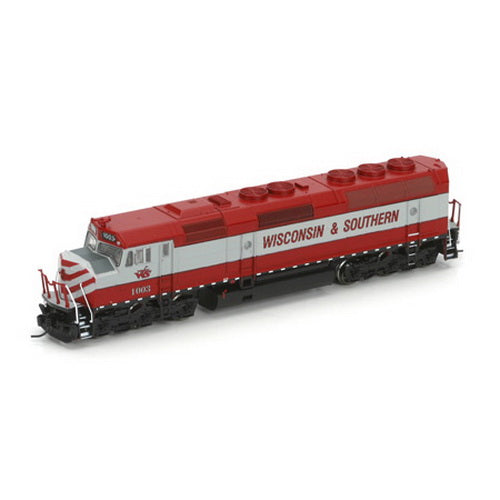 Athearn 16888 N Wisconsin & Southern Railroad F45 Diesel #1003 w/ DCC & Sound