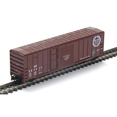 Athearn 17284 N Scale Missouri Pacific 50' FMC Combo Door Boxcar #367217