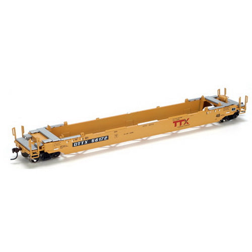 Athearn 72571 HO Scale TTX/Forward Husky Stack Well Car #56172