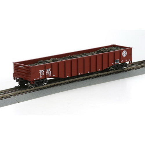 Athearn 74855 HO Burlington Northern Santa Fe 50' Gondola w/Scrap Load #511239