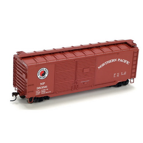 Athearn 74909 HO NP 40' Double Door Boxcar #38386