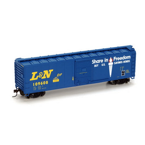 Athearn 76085 HO Scale Louisville & Nashville 50' Single Door Boxcar #109608