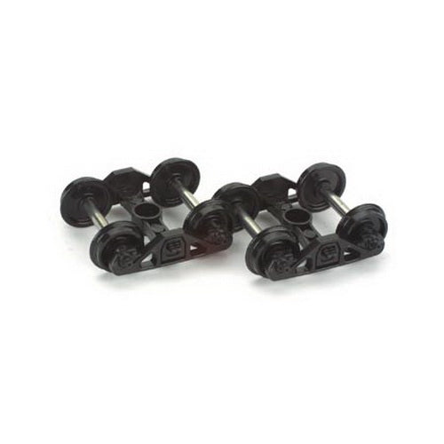 Athearn 90397 HO Caboose Trucks with Metal Wheels (Pair of 2)
