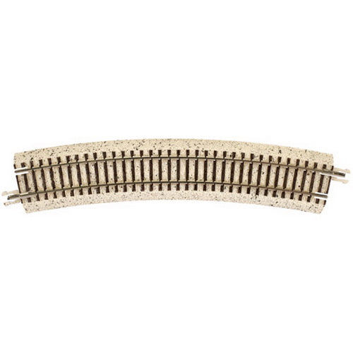 Atlas 2412 N Code 65 Nickel Silver 12-1/2" Radius 22.5° Curved True-Track