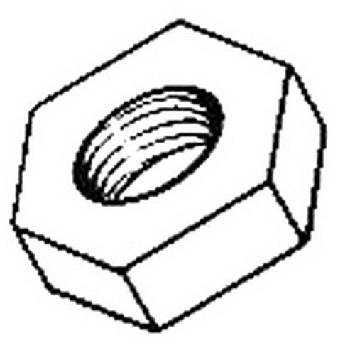 Kadee 1640 Stainless Steel Nuts 0-80 Hex (Pack of 12)