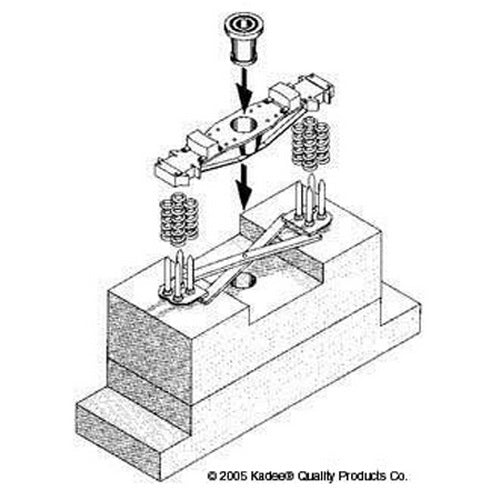 Kadee 715 HOn3 Scale Truck Assembly Fixature