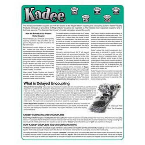 Kadee 85 Catalog 2003/2004