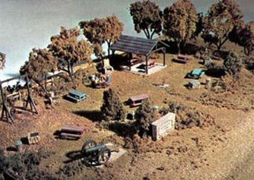 Woodland Scenics S-132 HO Memorial Park Building Kit