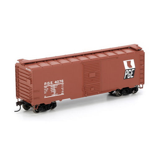 Athearn 70003 PGE 40' Youngstown Door Boxcar #4076