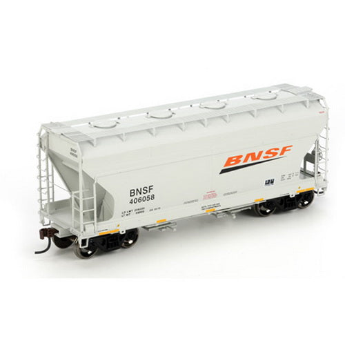 Athearn 95963 HO BNSF ACF 2970 Covered Hopper #406058